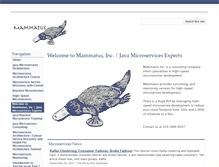 Tablet Screenshot of mammatustech.com